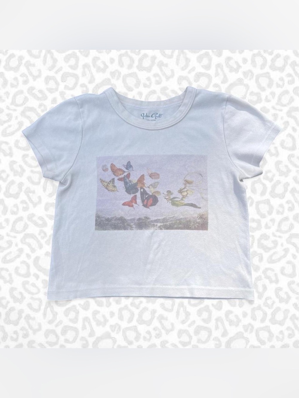 John Galt Butterfly Graphic Tee M